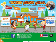 Tablet Screenshot of chuckeryprimary.com